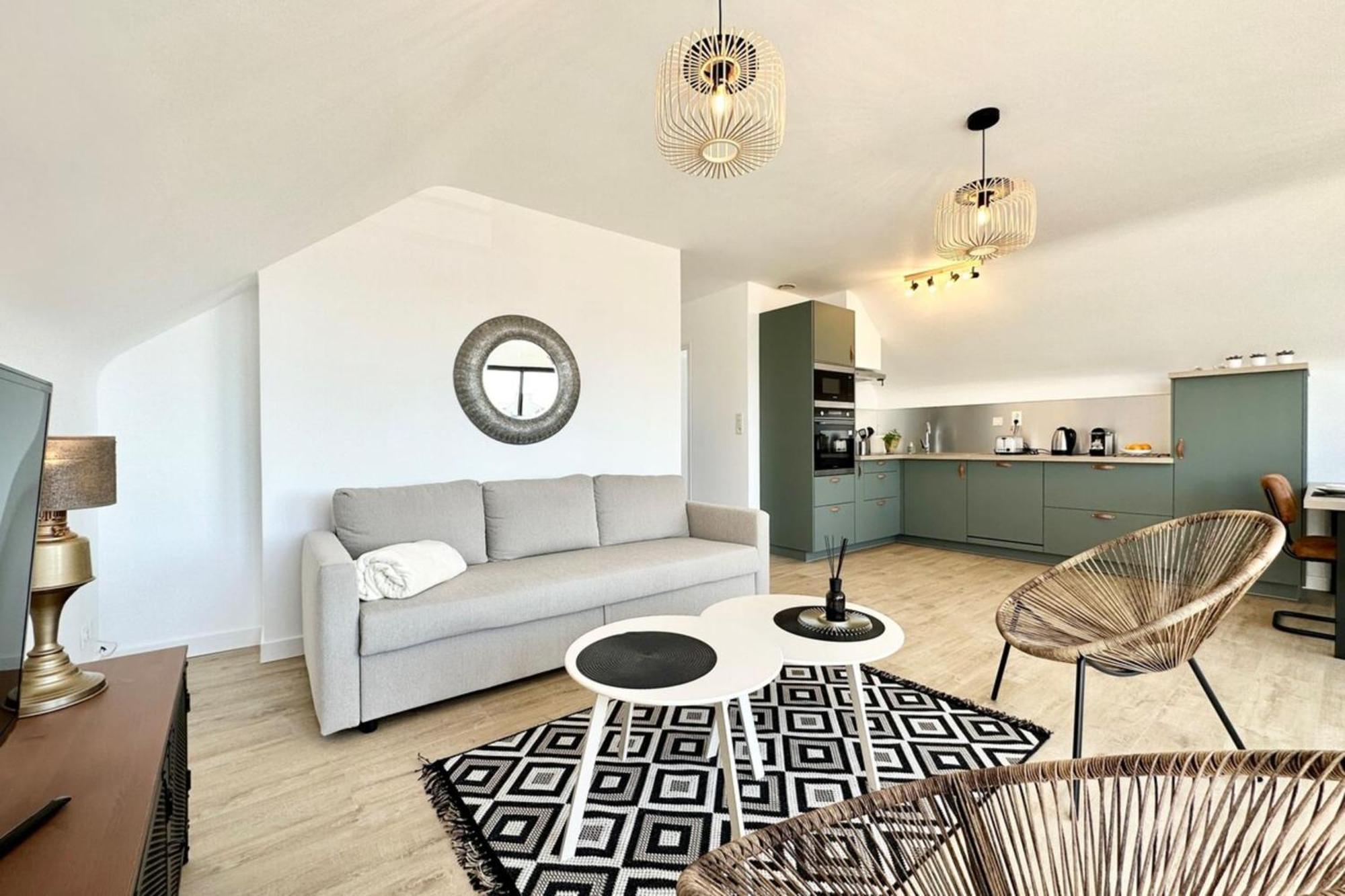 T2 Neuf Top Cocooning Terrasse - Face A La Mer Ploemeur Exterior photo
